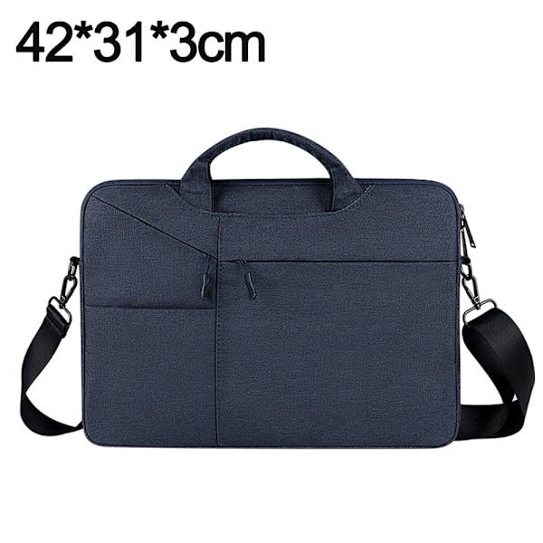 Laptopveske Vannbestandig Laptop Sleeve-etui med skulderstropper & håndtak/Bærbar datamaskin