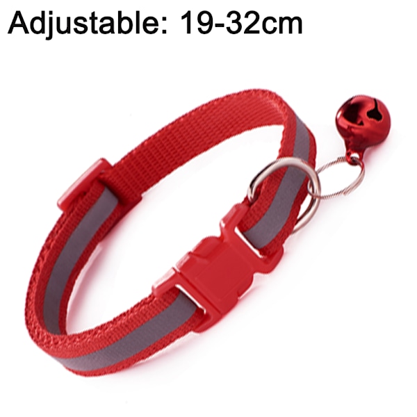 Valp Halsband, D Halsband Justerbar Breakaway 19-32cm, Kull Identifiering Halsband för Hundvalp