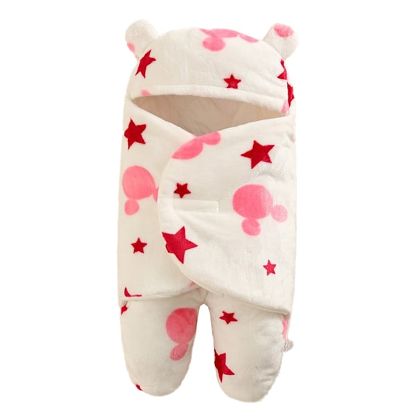 Nyfödd Mottagningsfilt Baby Sovfilt Swaddle