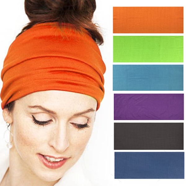 6 Pak Spandex Dreadlocks Rør Unisex Stræk Dreadlocks Bånd Åben Ende Elastisk Hårdækning