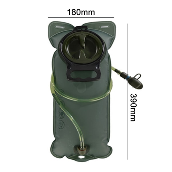 Vattenreservoar för Hydration, Läcksäker, Militär Vattenförvaringspåse, BPA-Fri Ersättning för Hydrationspack, för Vandring Cykling Klättring