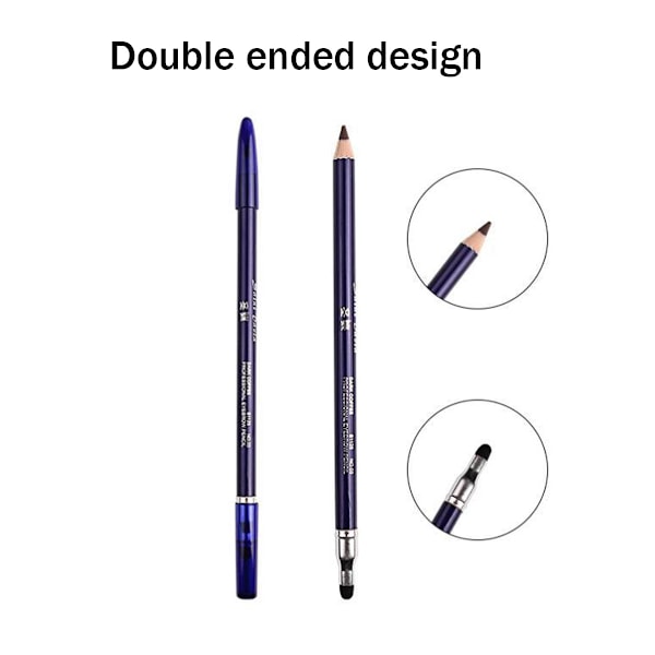 Øyenblyant, ColorStay Øyenmakeup, Vannfast, Smudgeproof, Langvarig Brow Draw and Fill Brow Tool