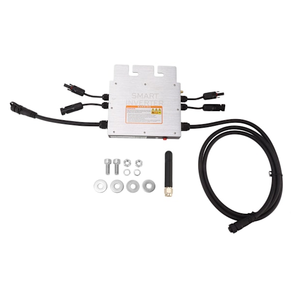 SG 600W Sinusvågs Solväxelriktare Aluminiumlegering WiFi Solkraft Mikro Nätansluten Växelriktare för Kraftgenereringssystem AC 120V 230V