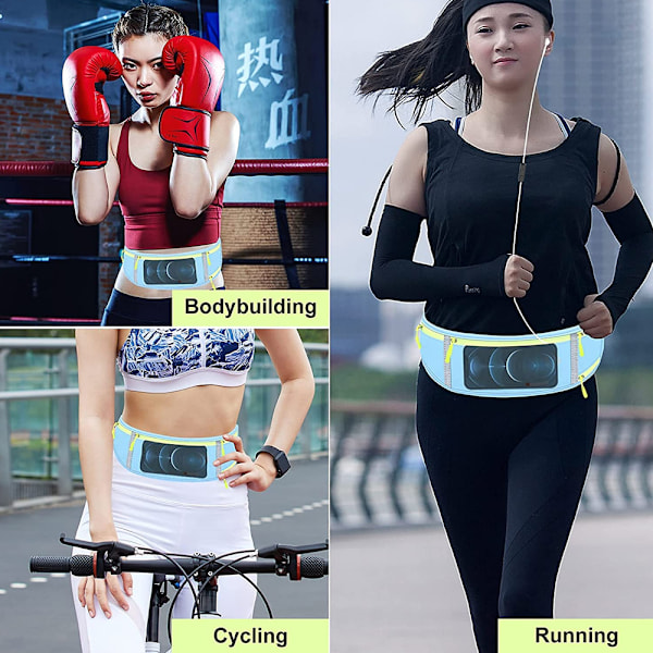 Väska för utomhussporter, fitness löpväst för män och kvinnor