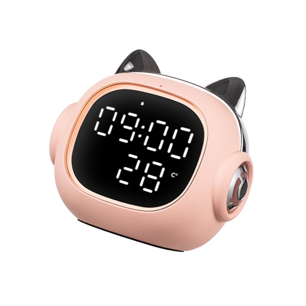 Intelligent Mini Alarm Clock with Bluetooth Speaker Night Light