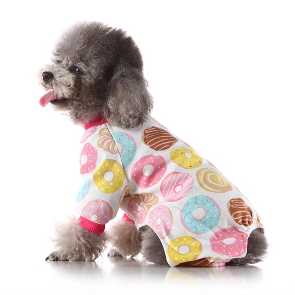 Hundepyjamas til små hunde, Chihuahua pyjamas, hvalpe tøj, ekstra små hvalpe pjs, bløde kæledyrs onesies, hundetøj Chihuahua Yorkie tekop kattetøj