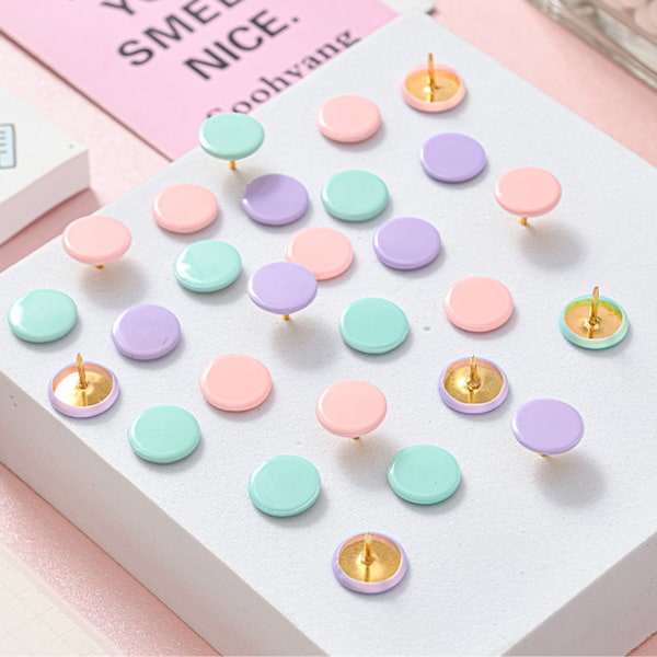 Binderclips, Papirclips og Push Pins Sæt med Æske til Kontor, Skole og Hjemme