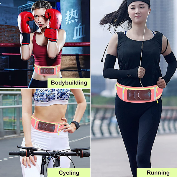 Väska för utomhussporter, fitness löpväst för män och kvinnor