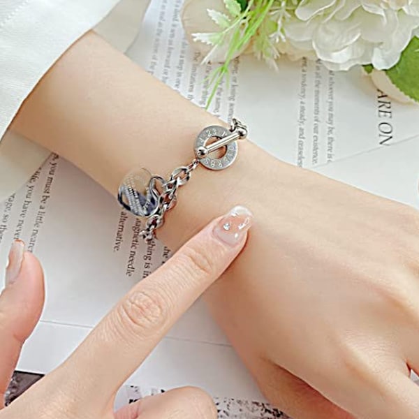 Stål inspirerende sitat armbånd bangle gaver til kvinner jenter barn