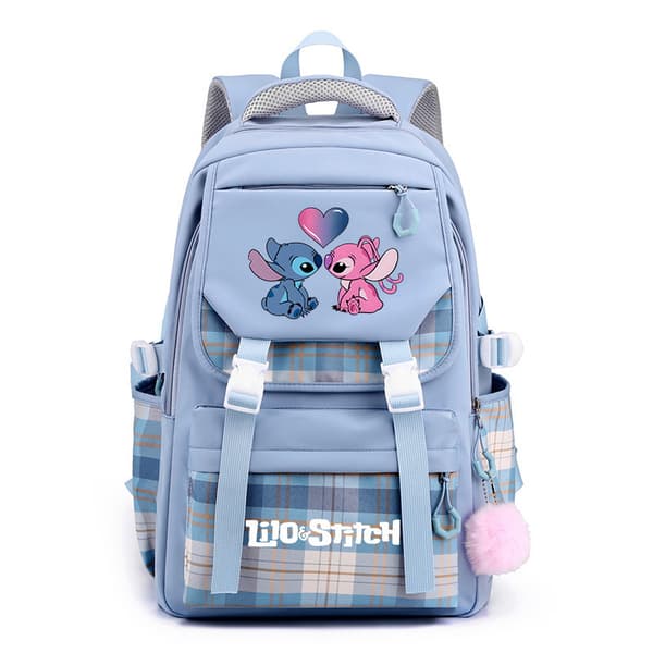 Cartoon Alien Character Backpack for Primary and Middle School Students, School Bag 1[TT] 1 46*32*23cm