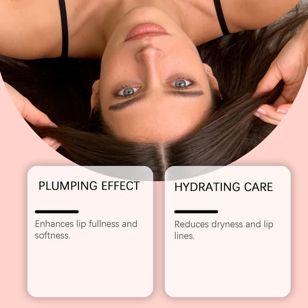 Moisturizing and Plumping Lip Gloss (Lotus Root Pink) - Provides shine, is non-sticky, highly pigmented, and versatile.