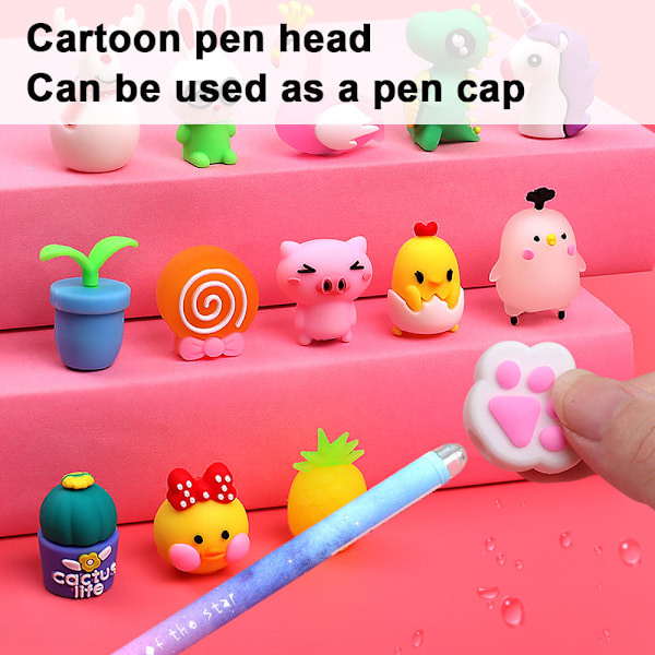 Cartoonpennor Bläckpennor Gelpennor Skrivpennor Neutrala Pennor Skol- och Kontorsmaterial Barnpresenter
