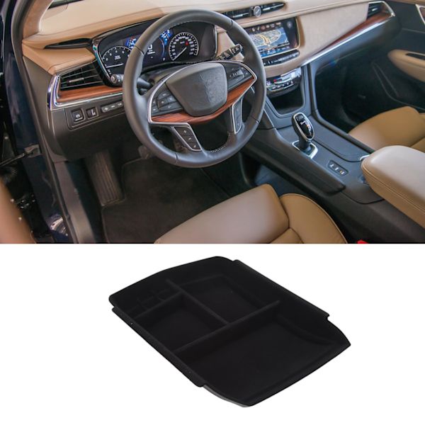 Bil Centerkonsol Organizer Automotive Center Console Bund Opbevaringsskuffe Udskiftning til XT6 2020‑2023