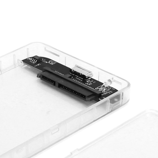 USB3.0 Disk Extern Hårdiskkåpa SATA Hårddiskhölje 2.5 tum HDD/SSD Lagringsskyddslåda