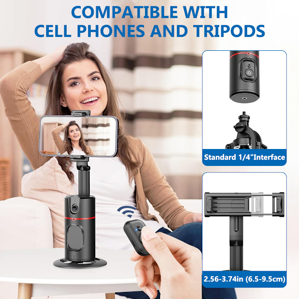 Packaging content: 1x mobile phone follow camera head