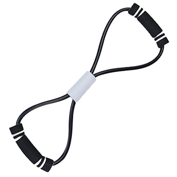 Motstandsband Yoga Rally Strap Kroppsforming Trekktau Silikon Trekk Elastisk Yoga 8 Ord Form Strekk Bryst Treningsverktøy