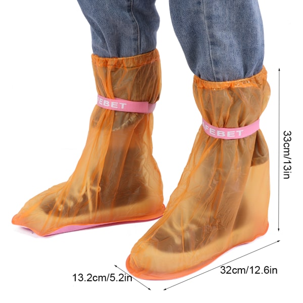 2 par vattentäta skor cover halkfria skor Protector Rain