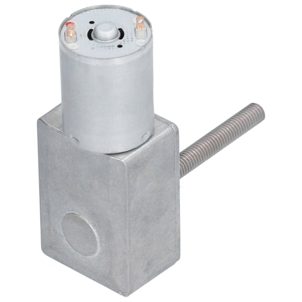 Gearmotor Hastighedsreduktion Orm Selvspærrende M6 Gevind 50mm Aksel Længde JGY‑370DC6V 10RPM