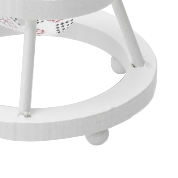 1:12 Dockhus Gåvagn Träliknande Simulerad Miniatyr Spädbarns Gåvagnsmodell Dekoration Present
