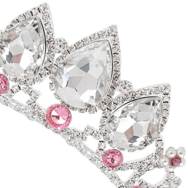Krone Tiara for Kvinner Jenter Prinsesse Dronning Hodebånd for Kvinner Dekorasjon