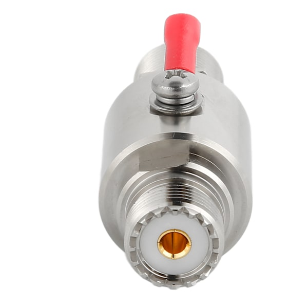 Blixtningsskydd Professionell Hona till Hona UHF Koaxial Blixtöverspänningsskydd för CB Radio HAM Radio Utrustning