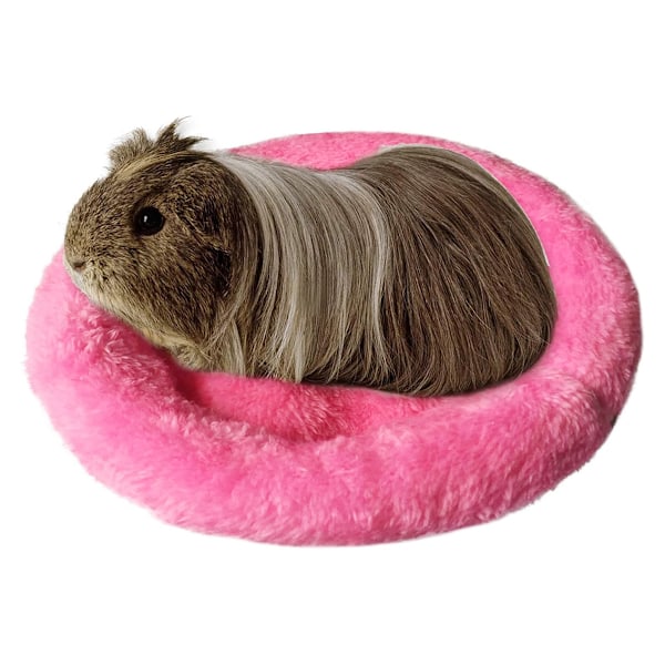 Hamsterbädd, Rund Sammet Varm Sovmatta för Hamster/Igelkott/Ekorre och Andra Smådjur
