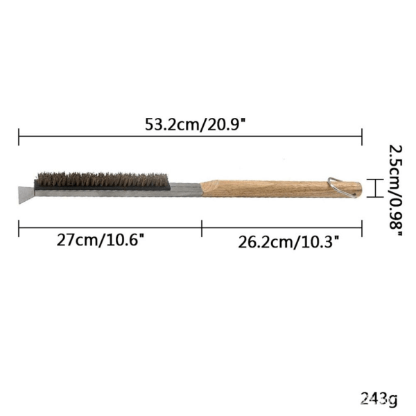 Pizzaovnsbørste, Steinskrape, Grillrenserbørster