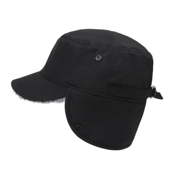 1 kpl Talvikorvien suoja Ski Cap Miesten Talvihattu Lipalla Lämpimät Korvasuojukset Hattu Tekoturkis Baseball Cap