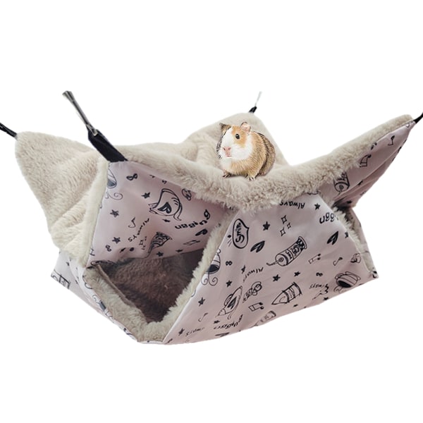 Hængende Hammock til Små Dyr, Burlegetøj til Hamster, Ferret Bunkbed