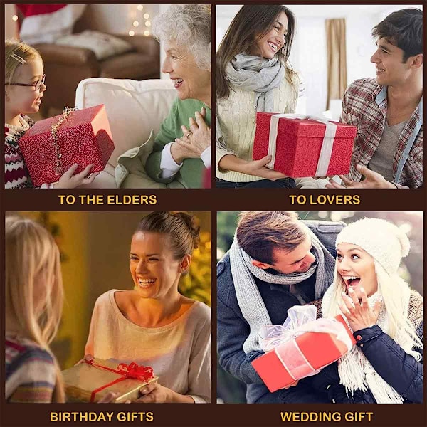 Dametørklæde til efterår/vinter - Klassisk frynset ternet tørklæde - Varmt, blødt, tykt, stort tæppewrap-sjal