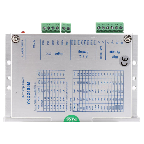 32-bit Digital Signal Processing Kontroltrinmotor til Lasergraveringsmaskine DC20-50V