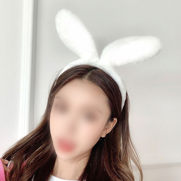 Pääpanta Kanin Korvat Pääpanta Pääsiäisjuhlat Lahja Tytöille Plushi Pääasu Cosplay Naisten Hiusten Tarvikkeet