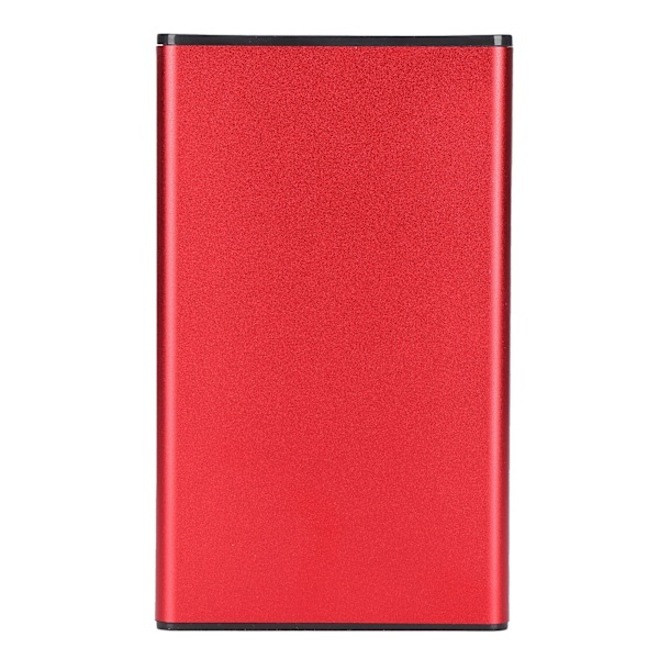 HDD-hölje Plug and Play 3TB USB3.0 SSD Hårddisklåda för Bärbara datorer/OS X Extern Datalagring Röd