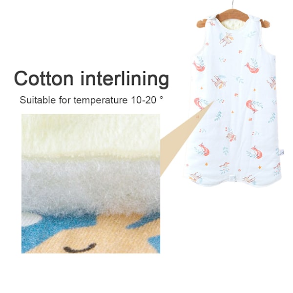 Babysockpåse höst/vinter barnens onepiece pyjamas
