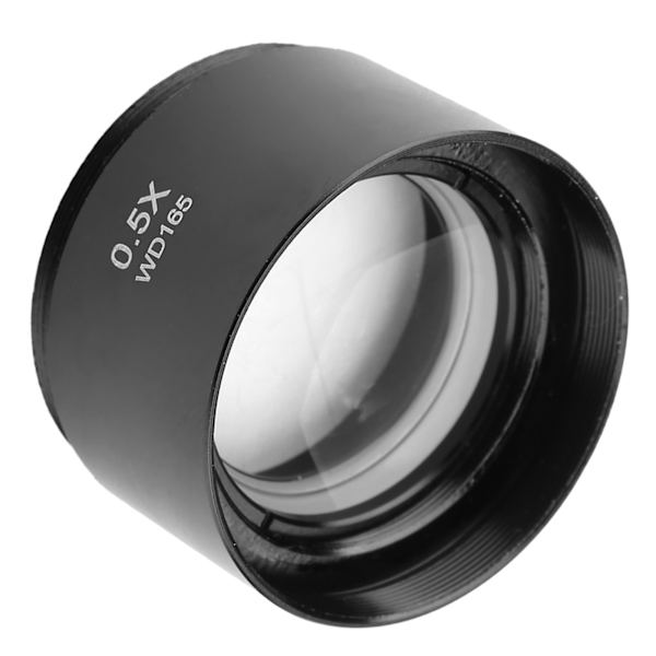 KP-0.5X Auxiliärt Stereomikroskop Objektivlins för Industriellt Videomikroskop 48mm Montering
