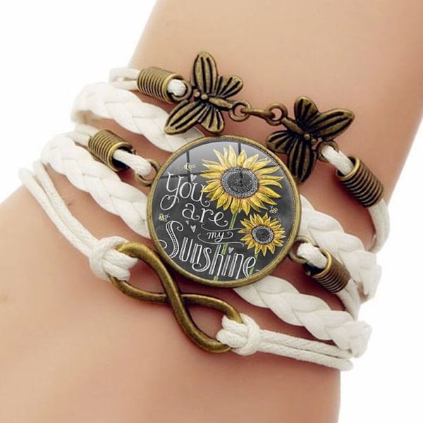 Du är mitt solsken. Tidsjuvelarmband