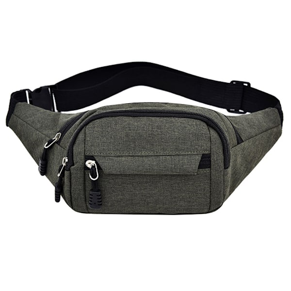 Vandafvisende Sports Taljepose, Stor Kapacitet Løbergaver Rejse Fanny Pack Udendørs Sports Taljepose
