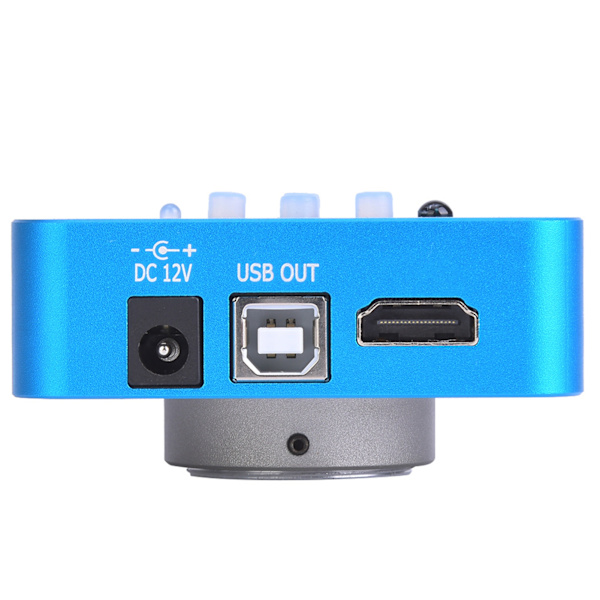 34MP HDMI USB Industrielt Mikroskopkamera med 180X Linse 100-240VUS Plugg
