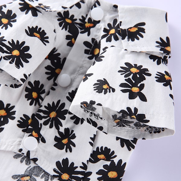 Sommar T-shirt för husdjur, Hawaiian style hundskjorta