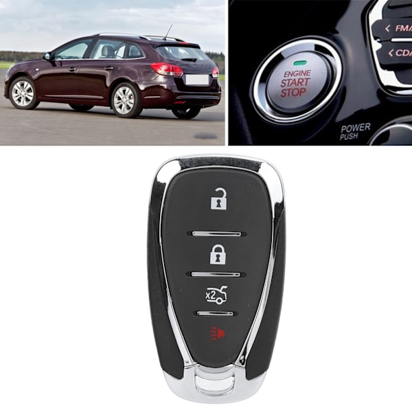 Bilskydd Intelligent Hög Guldhalt med 4 Knappar Ersättning för Chevrolet Camaro /2/3/4/5