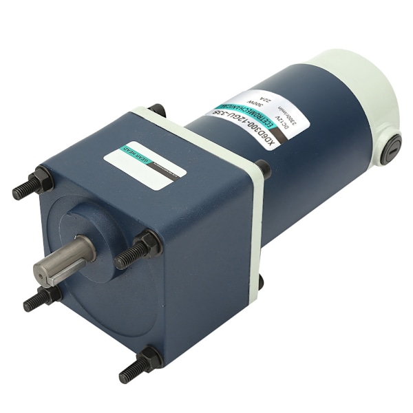 12V 300W Høy Dreiemoment Permanent Magnet DC Girkasse Motor 15mm Aksel (300RPM)