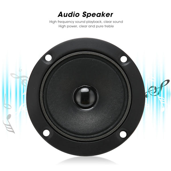 3 tum 4Ω 15W Högtalare Ljudhögtalare Diskant Magnet HiFi Diskant Högtalare för KTV