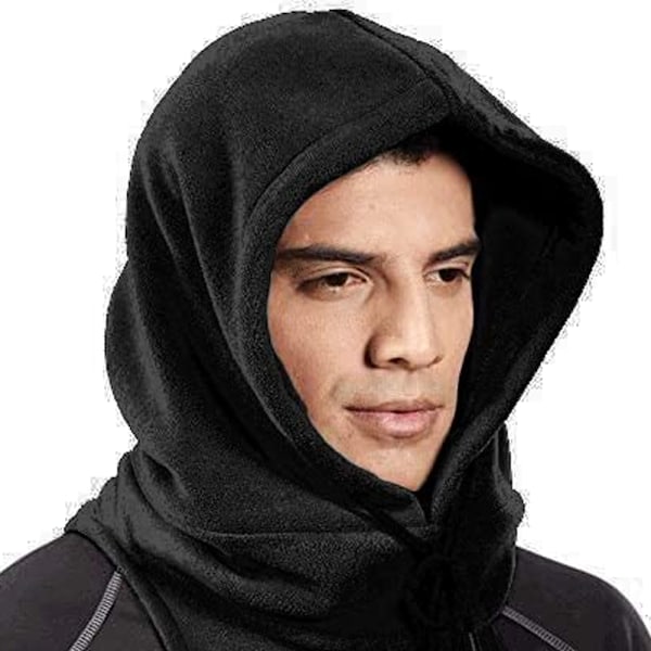 Tjock Fleece Ansikts- och Halsmask för Kallt Väder