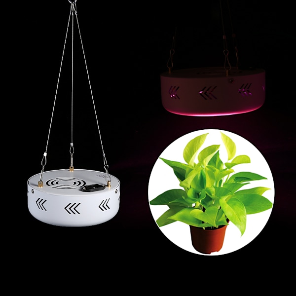 Full Spectrum UFO Led Grow Light for Plant Growing Germinating 150W White AU Plug