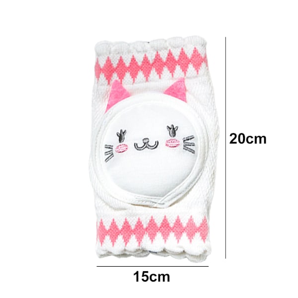Baby Kneepads for Kryping, Unisex Baby Anti-Skli Kneepads