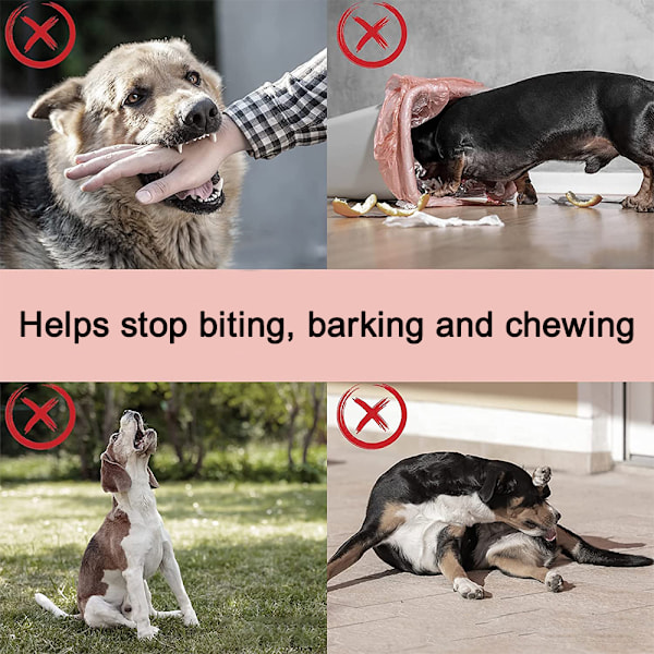 Hundemundkurv, Åndbar Kurvmundkurv til Små, Mellemstore og Store Hunde, Anti-Bid, Barking og Tygning Hundemundkurv
