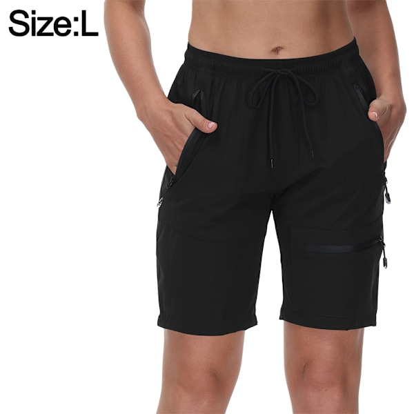 Yogabyxor Utomhus Sport Snabbtorkande Byxor Fritidscykling Fitness Shorts Dambyxor