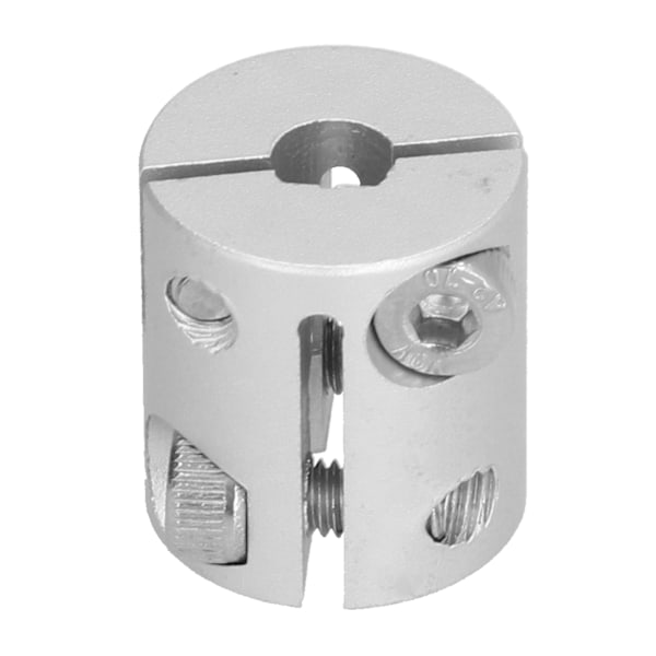 2 stk. Akselkobling Aluminium Legering D Hul til Hex Hul Akselkobling til Forbindelse af Dele