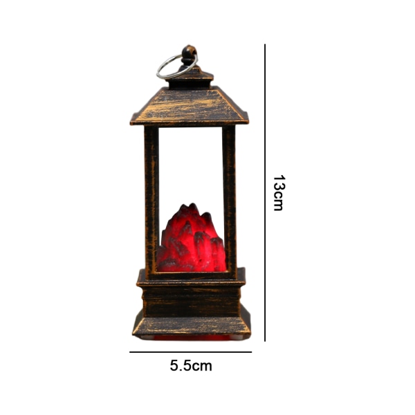 Jul vindlampa simulering svart kol eldlampa