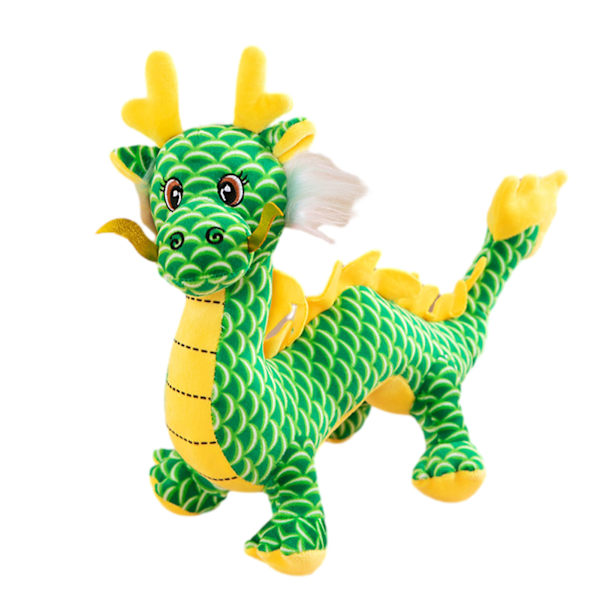 New Year Dragon Mascot Simulation Dragon Doll Zodiac Dragon Plush Toy